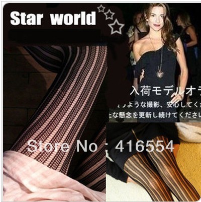 Free shipping Fashion Alluring Sexy Ultrathin Transparent Elastic Tights High Silk Stockings