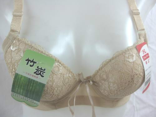 Free shipping Fashion bamboo b cup women's underwear push up bra fashion bra short in size grey beige