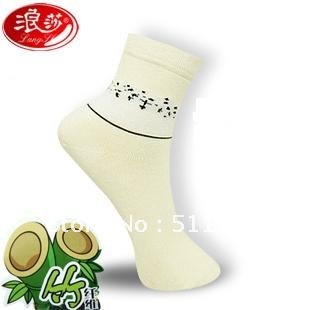 FREE SHIPPING fashion bamboo fiber environment protection lovely women socks