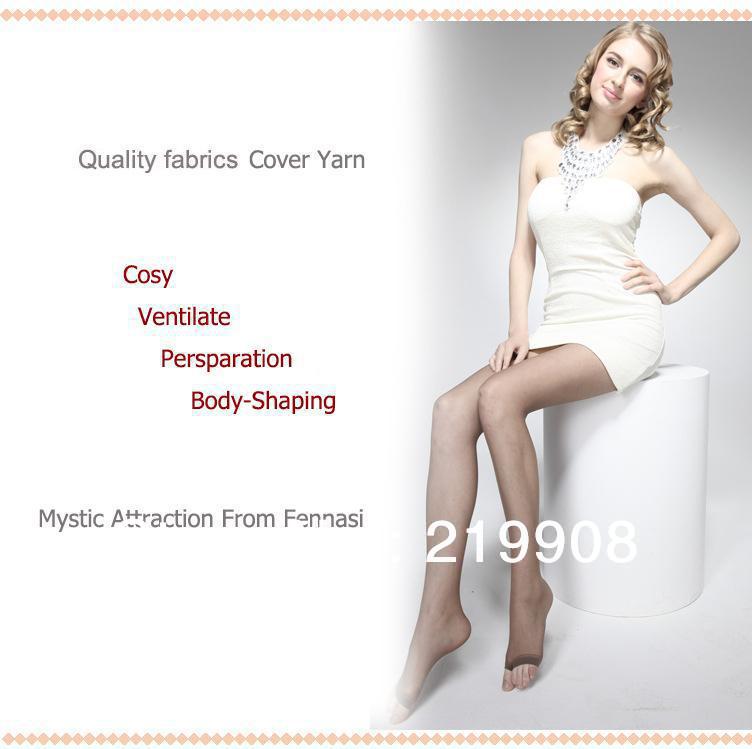 Free Shipping Fashion Brand Superthin 15D Cover Yarn Spring/SummerToe  Tights Women's Pantyhose 4 Colors 4pcs/Lot