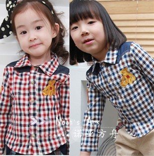 Free shipping  fashion children  blouse  for spring  and   autumn   with wholesale and retail