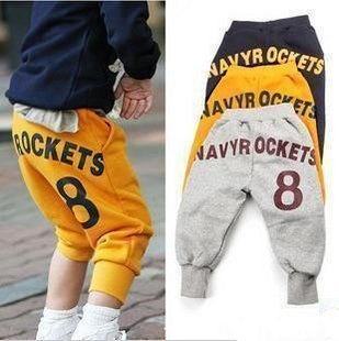 Free shipping   fashion children trousers   for spring and  autumn  with wholesale and retail