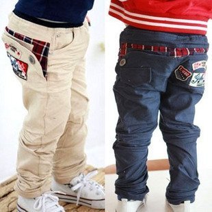 Free shipping   fashion children trousers   for spring and  autumn  with wholesale and retail
