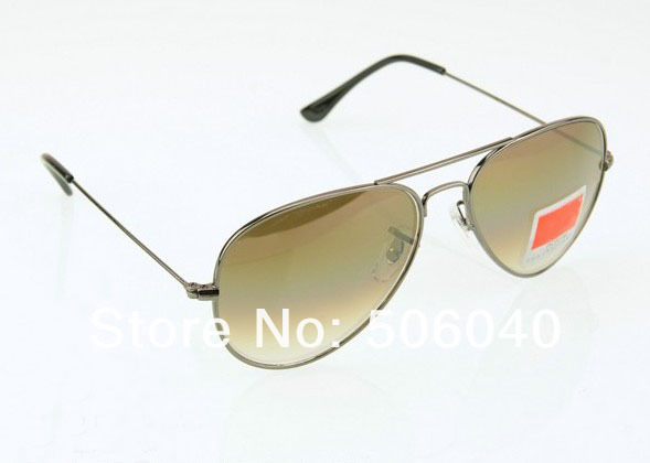 Free shipping  Fashion Desginer Sunglasses Men's/Women's brand sun glasses,(Gradient dark brown lens). Only 58mm  #3002225