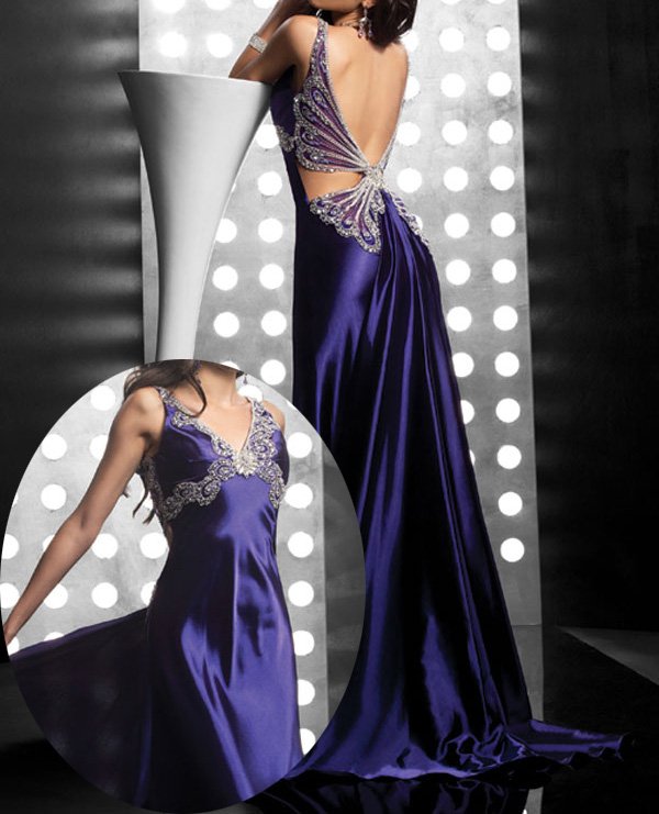 free shipping fashion design shining beading perfect handwork sexy prom dresses OL101587