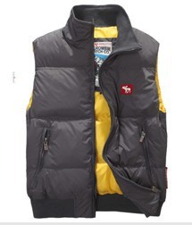 Free shipping fashion down waistcoat Men women unisex winter down vest outdoor casual down vests outerwear