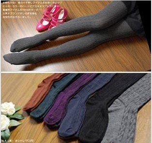 Free shipping Fashion Ladies Cotton leggings Tights Warm pantyhose (ZLL-1)