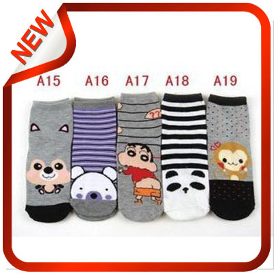 Free Shipping + Fashion long section of cartoon socks