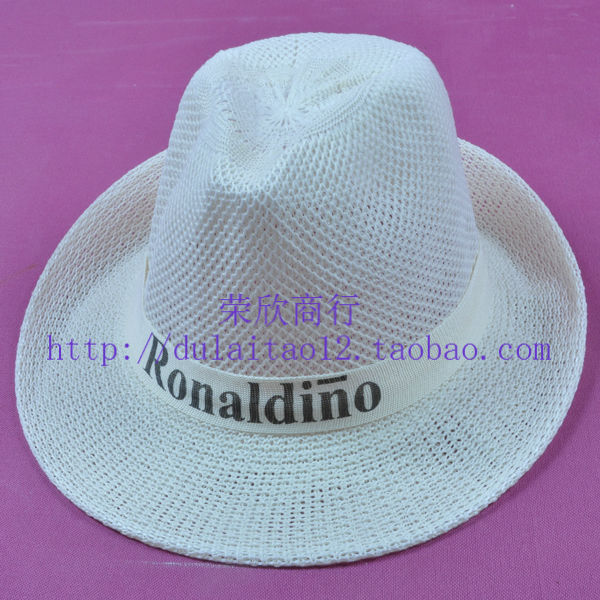 Free Shipping Fashion male Women sunbonnet beach cap roll up hem hat flat strawhat cowboy hat fedoras