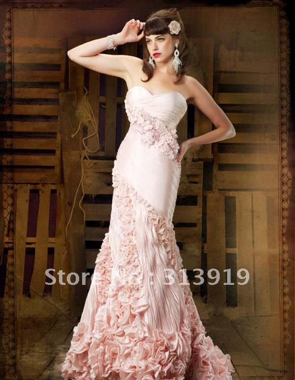 free shipping   fashion mermaid pageant dress  2012 new style wholesale