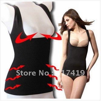 FREE SHIPPING fashion Pretty Lady!!! magic Slim  Lift / California Beauty Shaper/ Slimming corset  Black&Beige Color
