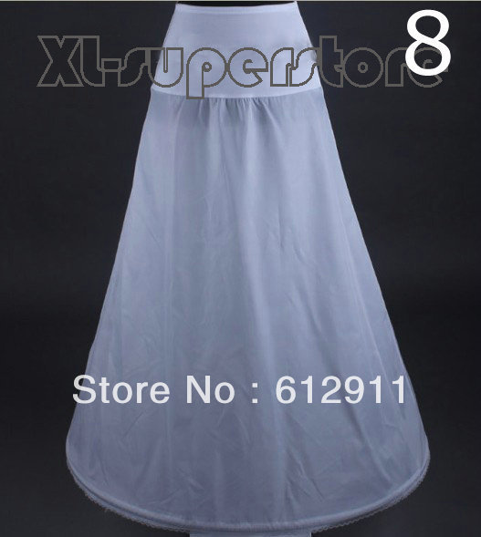 Free shipping Fashion White  small Lycra A-Line  petticoat underskirt crinoline
