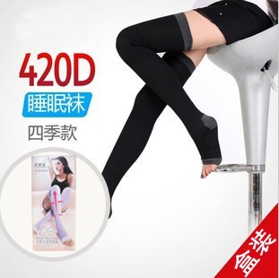 Free shipping FASHION women Overnight Slimming Socks Leggings Spats Compression Shaping Leg Stocking thigh slimmers SHAPEWEAR