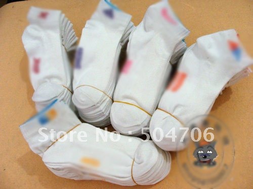 Free Shipping Fashion Women's Brand New Ankle Sock Slippers Sox Floor Cotton Socks White