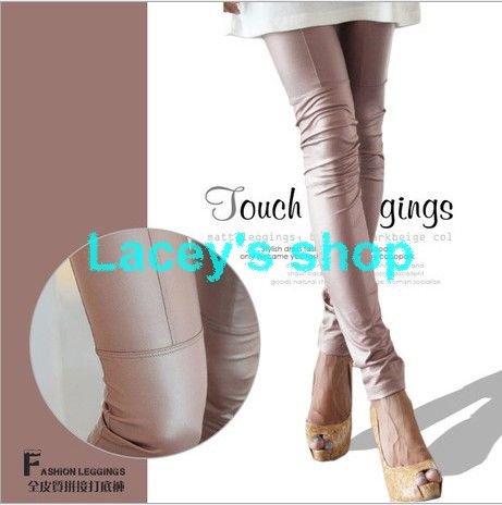 free shipping faux Leather Leggings Fashion Women Tight Trousers, Promotion! 2013 new arrival hot jeans