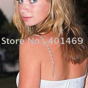 Free shipping faux peals charm bra accessories