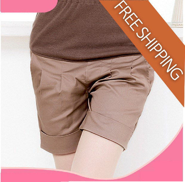 Free Shipping FC-804 Maternity clothing summer fashion summer knee-length belly pants
