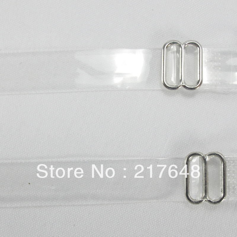 Free Shipping Female Silica Gel Invisible Transparent Bra Shoulder Straps Tape