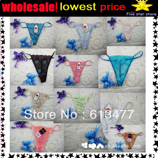 Free Shipping Floral G-string Sexy Lingerie Women Panty Sexy Underwear Lady Thong  Intimate Wear T36,sexy g string  87021-4