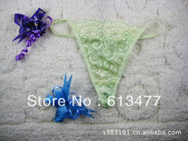 Free Shipping Floral G-string Sexy Lingerie Women Panty Sexy Underwear Lady Thong  Intimate Wear T36,sexy g string  87021-5
