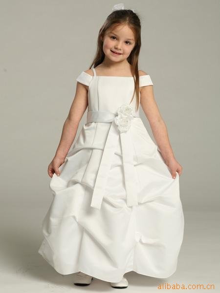 Free shipping flower girls dress,wholesale&retail 2011 the lastest style little girl's party dress
