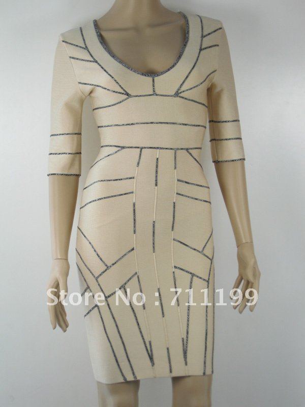 Free Shipping For Apac Region HL Bandage Dress HL198 Strap Evening Dress Cocktail Dress