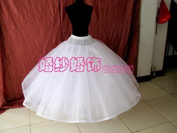 Free Shipping For Min Order $20 Wedding panniers boneless stretcher skirt dress yarn puff skirt w08