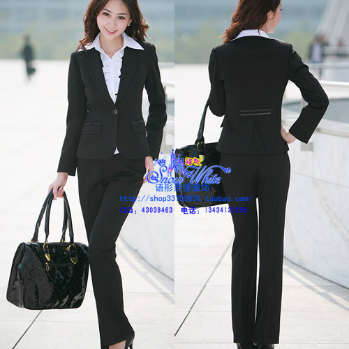 Free shipping Formal ol work wear clothing set dresses professional fashion skirt set autumn and winter work wear