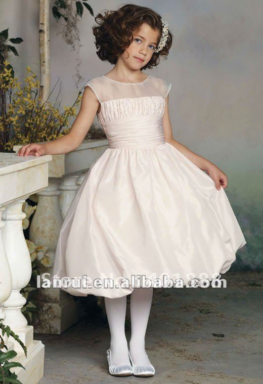 Free Shipping free shipping 2012 high quality latest dress designs for flower girls