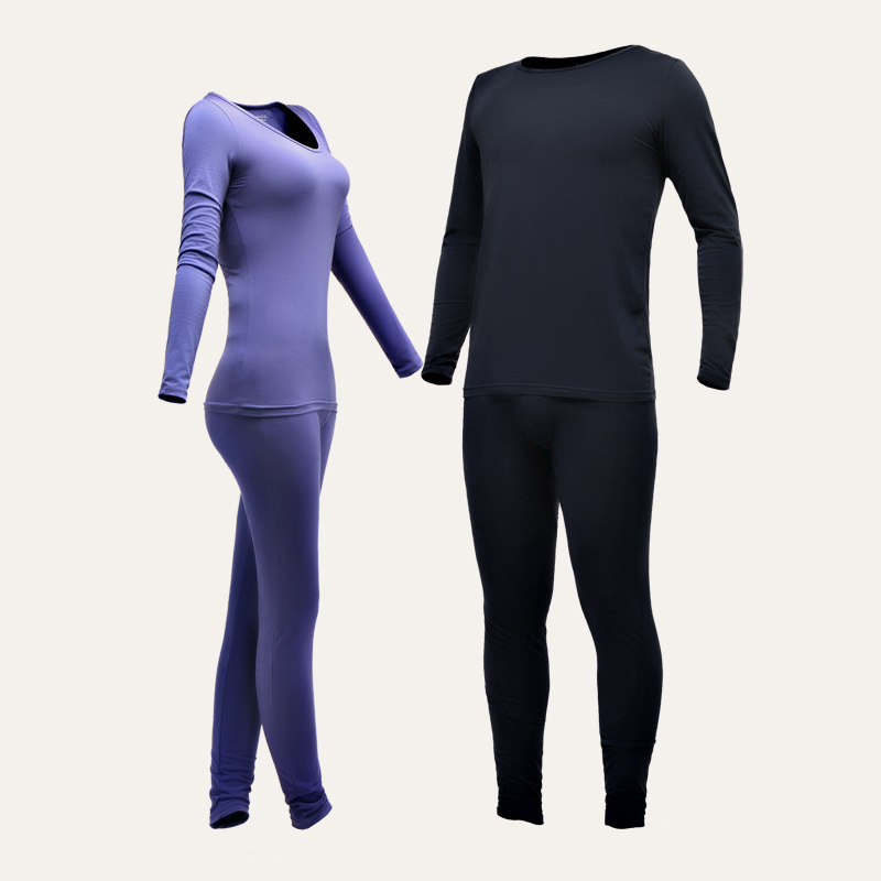 Free shipping Free shipping 3d midsweet modal thin thermal underwear lovers design o-neck thermal set