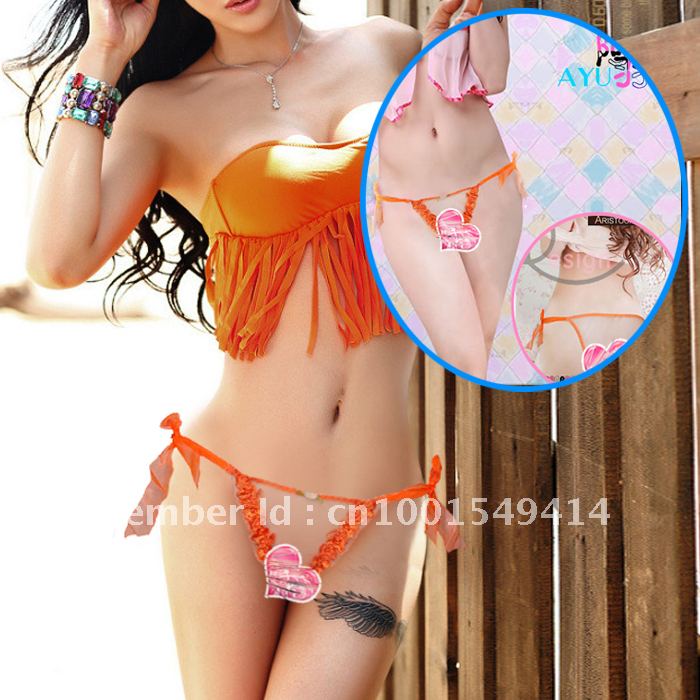 Free shipping Free shipping! Lacing women's trigonometric panties transparent gauze female sexy perspectivity briefs 1 - 118