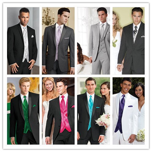 free shipping free shirt free bow free vest 8 style wedding tuxedos with Single-Breasted 2 Buttons mens wedding suit NO.0081