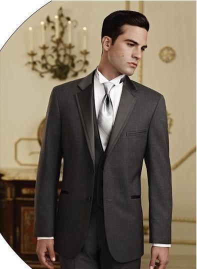 free shipping  free  vest free bow  Custom handimade mens suit wedding tuxedos with mens wedding suit NO.0331