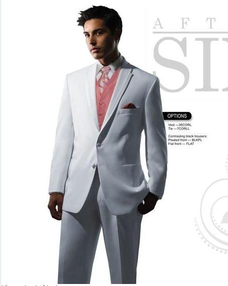 free shipping  free  vest free bow  Custom handimade mens suit wedding tuxedos with mens wedding suit NO.0348