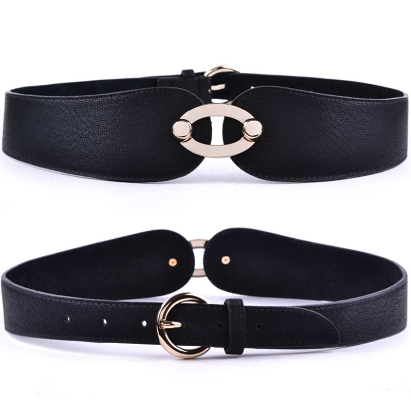 Free Shipping Genuine leather women's belt decoration cummerbund fashion all-match wide belt classic dual-use