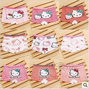 Free shipping girl  fashion children  underwear   with  wholesale  and  retail