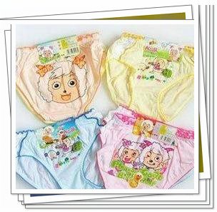 free shipping girls cotton underwear, fashionable baby underwear,100% cotton