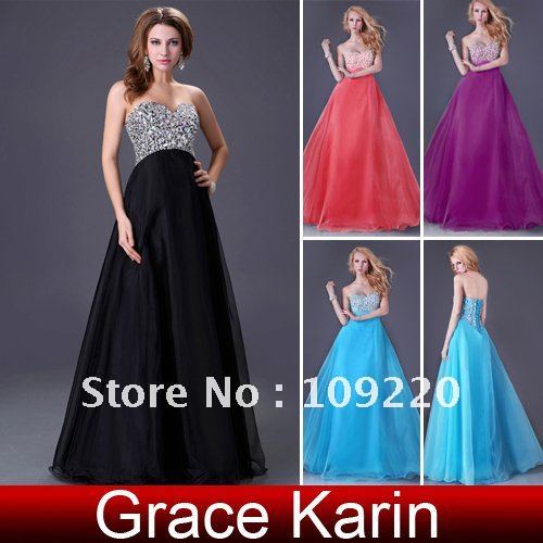 Free Shipping GK Beaded Prom Gown Cocktail Evening Wedding Long Dress 8 Size CL3107