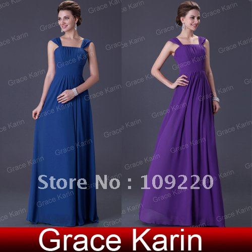 Free Shipping GK Stock Chiffon Formal Prom Wedding Bridesmaids Party Evening dress size 8 Size  CL3222