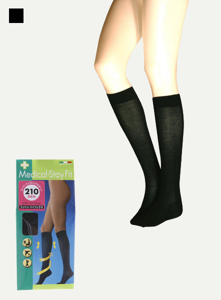 Free shipping Green cross hot-selling 210d medical stovepipe socks 100% cotton autumn and winter