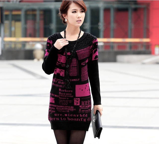 Free shipping Grow a sweater loose big code to restore ancient ways knitted sweater wholesale sweater