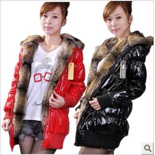 Free shipping han winter clothing's hair tie cap upset cultivate one's morality coat medium style cotton-padded clothes coat