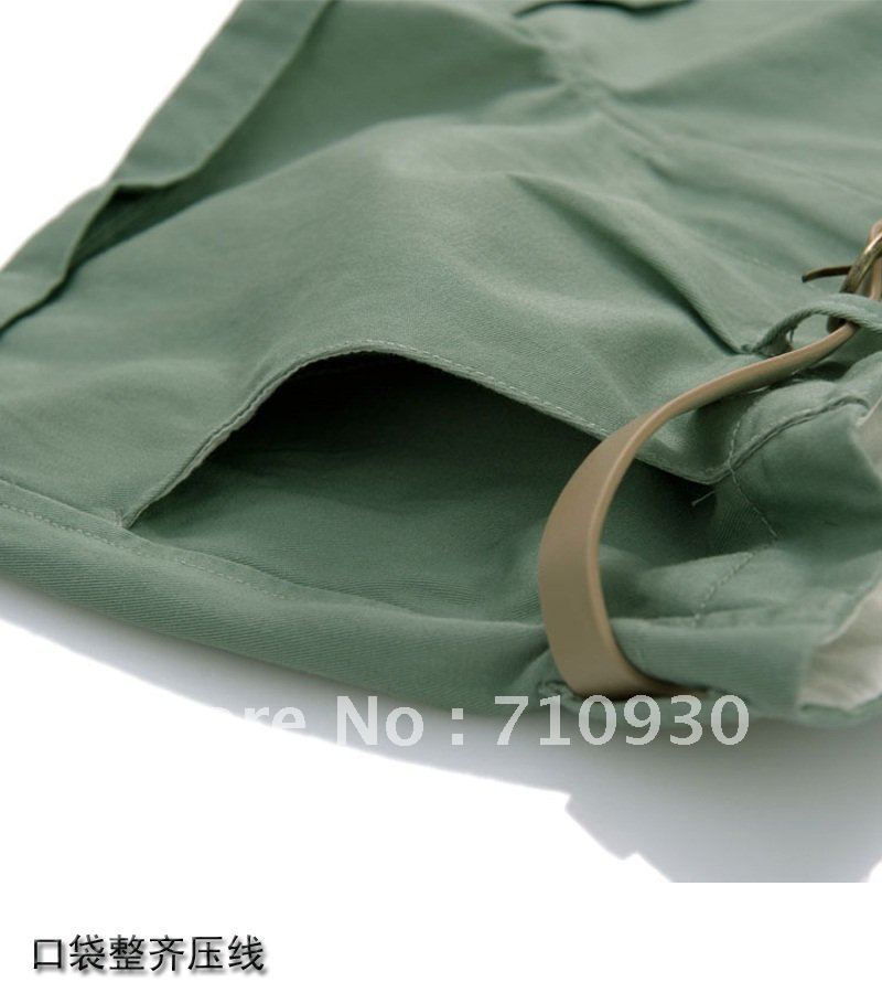 Free shipping HanZhiFei  New Store Women's Straight  Shorts/ Leisure Shorts /with Belt