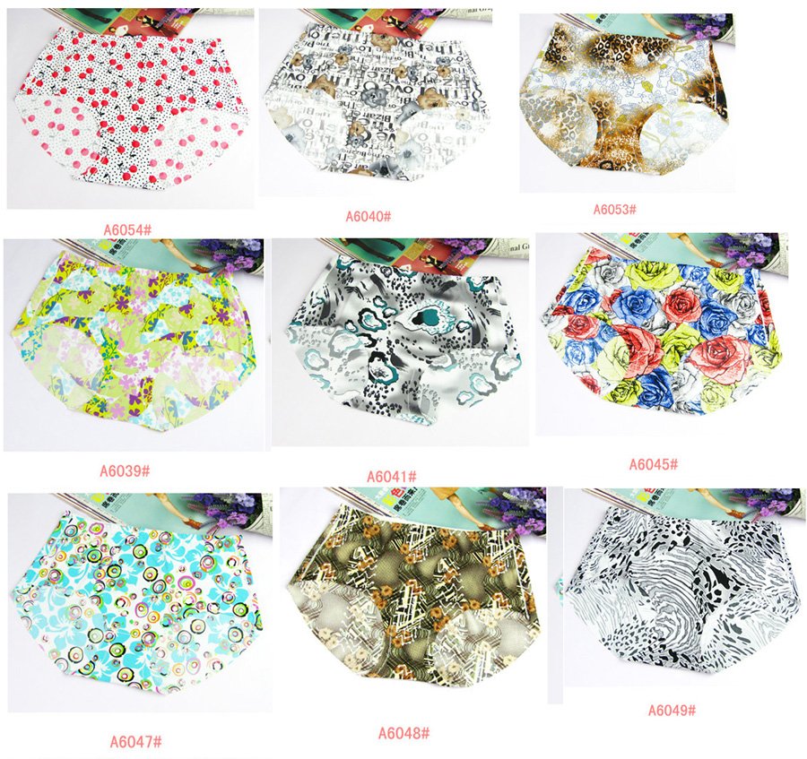 Free Shipping High fashion and popular Ice silk Women's brief  11 colors good breath water absorptioneo AUP2150