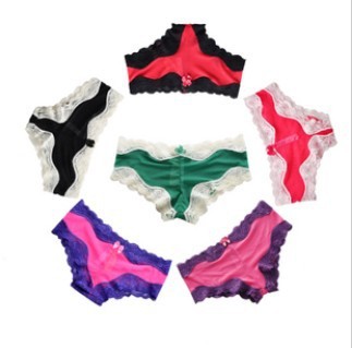 free shipping! HIGH QUALITY excellent cotton Secret  sexy lace ladies' panties underwear