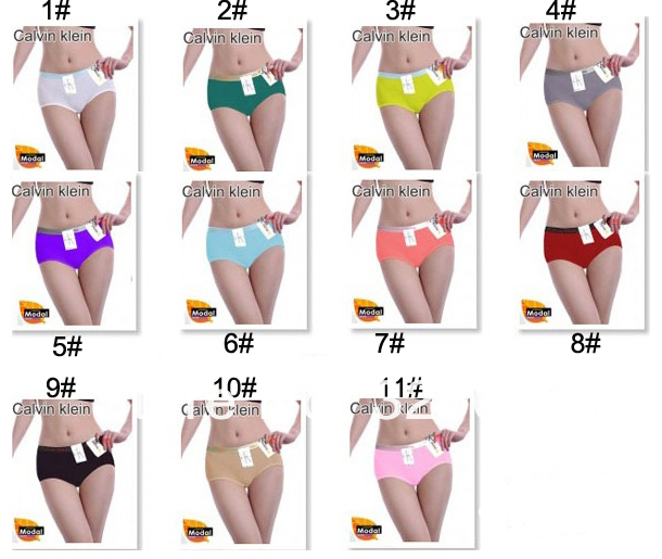 Free shipping-high quality Fashion Hot sell lady Brifes/Modal super soft briefs/Lady sexy underwear-retail&wholesale-11 color