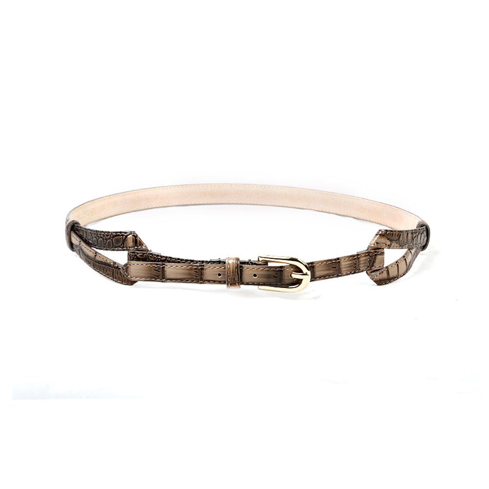 Free shipping high-quality fashion ladies belts Women Alligator Embossed Geniune Leather fashion Belt BT-B443