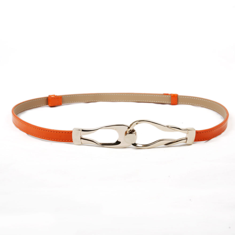 Free shipping high-quality fashion ladies belts Women Gold Toned hardware Patent Leather skinny Belt eyi BT-A171 wis