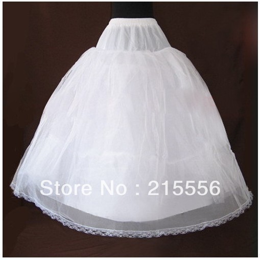 Free   Shipping High Quality Grand Gauze Wedding Petticoat