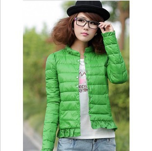 Free Shipping High Quality Hot Sale Women's Short Down Jacket Polyester S M L XL